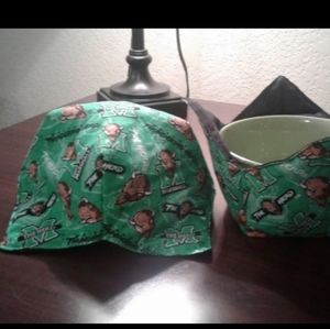 Set of two Handmade Marshall Bowl Cozies